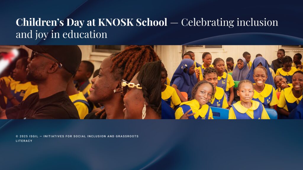 Celebrating Children’s Day with KNOSK School: Inclusion in Action